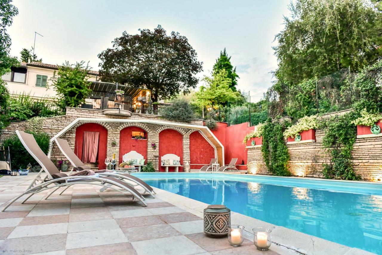 Villa Isidoro Ampio Parco ,Piscina Privata, Arte E Giochi , Fitness 维罗纳 外观 照片